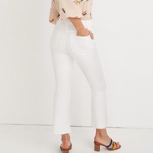 Madewell Cali Demi-Boot in Tile White